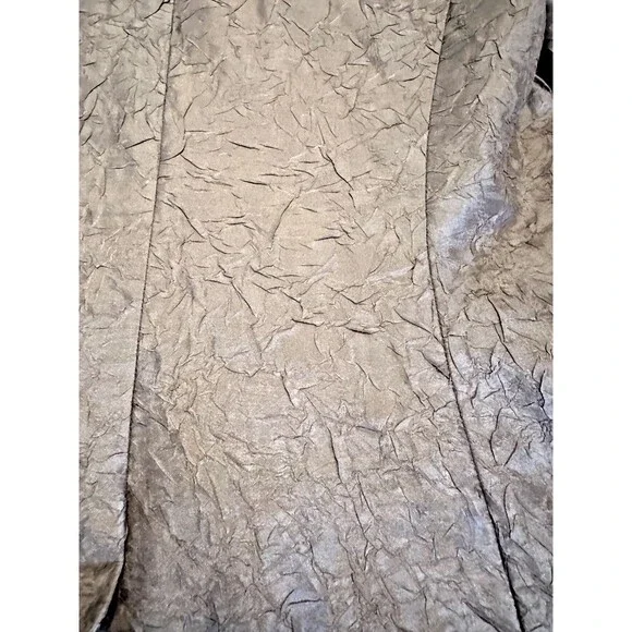 Donna Karan New York Women's Textured Metallic One-Button Blazer Bronze Brown 0 - Picture 13 of 13